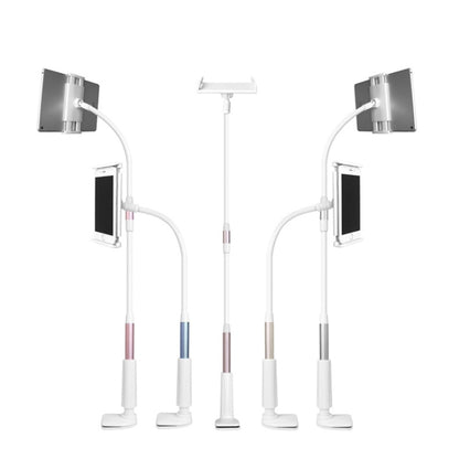 LP-6 Tablet Mobile Phone Lazy Bracket Detachable Bed Bracket, Style:, Two-stage (Golden), Two-stage （Silver), Two-stage (Cute Pink), Two-stage (Titanium Gray), Two-stage (Blue), Three-stage (Golden), Three-stage (Silver), Three-stage (Cute Pink)       ...