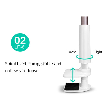 LP-6 Tablet Mobile Phone Lazy Bracket Detachable Bed Bracket, Style:, Two-stage (Golden), Two-stage （Silver), Two-stage (Cute Pink), Two-stage (Titanium Gray), Two-stage (Blue), Three-stage (Golden), Three-stage (Silver), Three-stage (Cute Pink)       ...