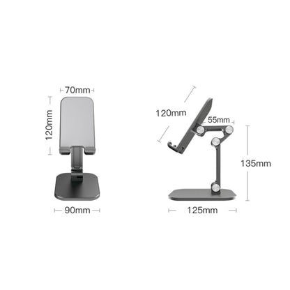 CYX-PH2 Mobile Phone Tablet Desktop Bracket Folding Telescopic Phone Bracket, Black, Green, White, Red