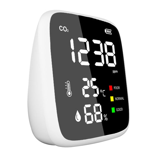 Detector de dióxido de carbono DM1308B con pantalla LED