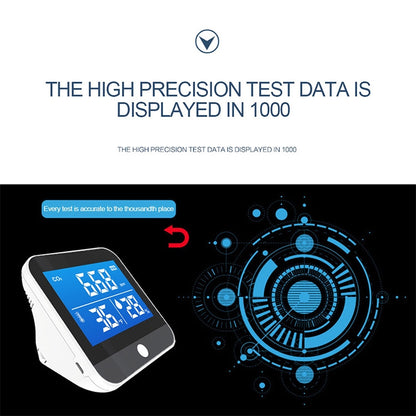 DM306C CO2 Concentration Detector Carbon Dioxide Detection Analyzer Multifunctional Air Quality Monitor, DM306C