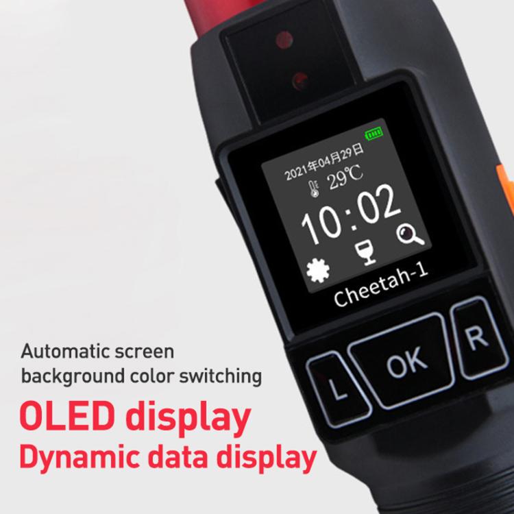 Cheetah No. 1 Alcohol Tester Blowing Baton Alcohol Tester With Flashlight Function，CN Plug, With Flashlight Function, CN Plug, With Flashlight Function, EU Plug