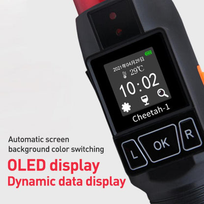 Cheetah No. 1 Alcohol Tester Blowing Baton Alcohol Tester With Flashlight Function，CN Plug, With Flashlight Function, CN Plug, With Flashlight Function, EU Plug