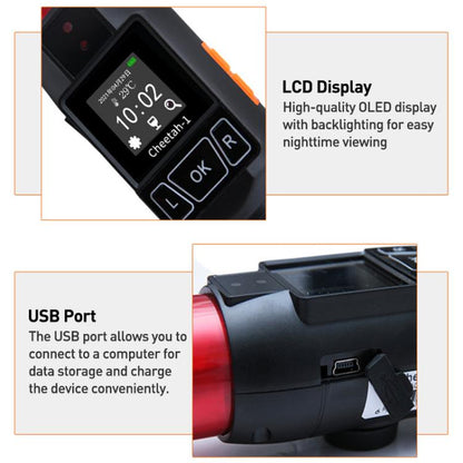 Cheetah No. 1 Alcohol Tester Blowing Baton Alcohol Tester With Flashlight Function，CN Plug, With Flashlight Function, CN Plug, With Flashlight Function, EU Plug