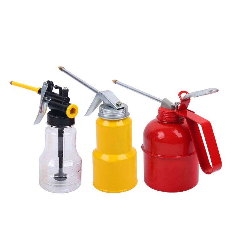 4 PCS CY-0085 Dispositif d'injection à long bec pour maison, Pot d'huile, Remplisseur d'huile de vitesse de lubrification manuelle, Style:, Transparent 250ml, Métal 300ml, Métal 500ml
