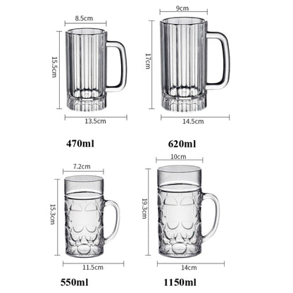 Acrylic Beer Glass KTV Bar Beer Glass