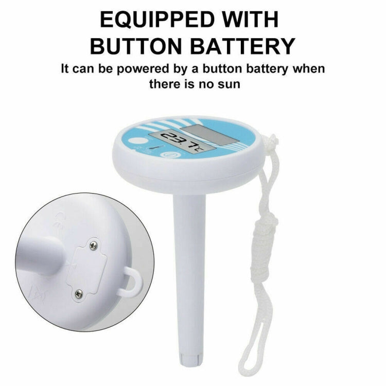BL9057  Solar Swimming Pool Thermometer Swimming Pool Equipment Floating Water Thermometer with Digital Display Function, BL9057