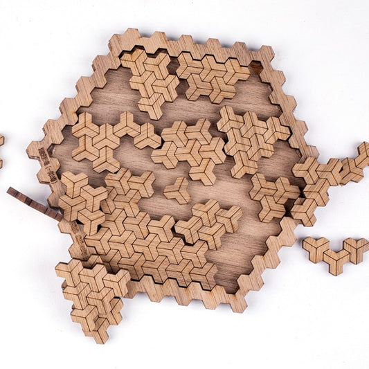 Puzzle en bois pour adultes, niveau de difficulté élevé, casse-tête complexe, formes irrégulières, Esher, Emes, Salvador, Gastro, Alchin Porto, Fraser, kaki foncé, blanc, rose, violet, rouge, bleu foncé