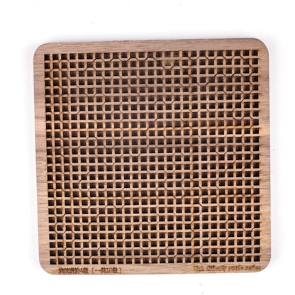 Holz Erwachsene Hoher Schwierigkeitsgrad Gehirnbrennendes Unregelmäßiges Puzzle, Esher, Emes, Salvador, Gastro, Alchin Porto, Fraser, Dunkel Khaki, Weiß, Pink, Lila, Rot, Dunkelblau
