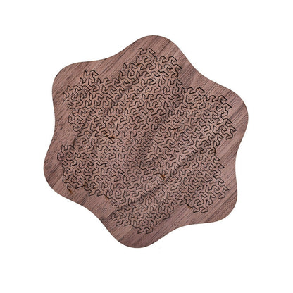 Holz Erwachsene Hoher Schwierigkeitsgrad Gehirnbrennendes Unregelmäßiges Puzzle, Esher, Emes, Salvador, Gastro, Alchin Porto, Fraser, Dunkel Khaki, Weiß, Pink, Lila, Rot, Dunkelblau