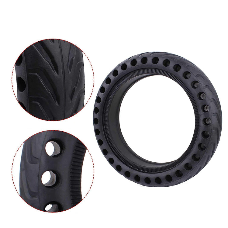 Pneu en caoutchouc résistant alvéolé anti-éclatement pour trottinette électrique 8,5 pouces pour Xiaomi Mijia M365 / M365 Pro, 8,5 pouces pour Xiaomi M365 / Pro