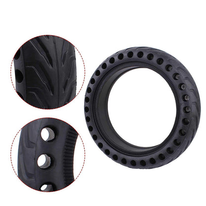 Pneu en caoutchouc résistant alvéolé anti-éclatement pour trottinette électrique 8,5 pouces pour Xiaomi Mijia M365 / M365 Pro, 8,5 pouces pour Xiaomi M365 / Pro