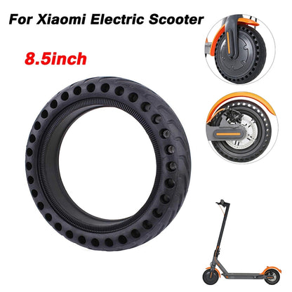 Pneu en caoutchouc résistant alvéolé anti-éclatement pour trottinette électrique 8,5 pouces pour Xiaomi Mijia M365 / M365 Pro, 8,5 pouces pour Xiaomi M365 / Pro