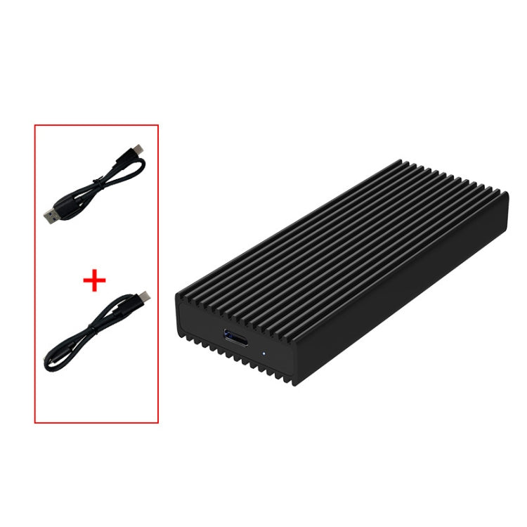 M.2 NVME / NGFF Mobile Hard Disk Box TYPE-C3.1 Notebook External Solid State Drive Box, Style:, PC280K NVME Double Cable, PC280K NVME Single Cable