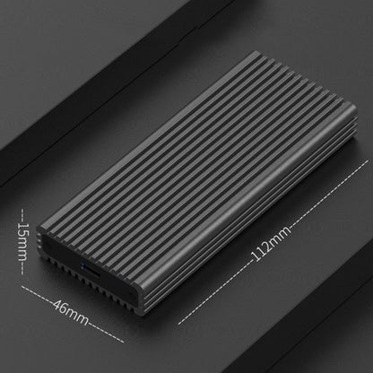 M.2 NVME / NGFF Mobile Hard Disk Box TYPE-C3.1 Notebook External Solid State Drive Box, Style:, PC280K NVME Double Cable, PC280K NVME Single Cable