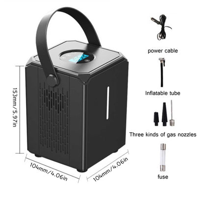 DC12V 120W Car Air Pump Wired Wireless Two-In-One Digital Air Pump, ST-797