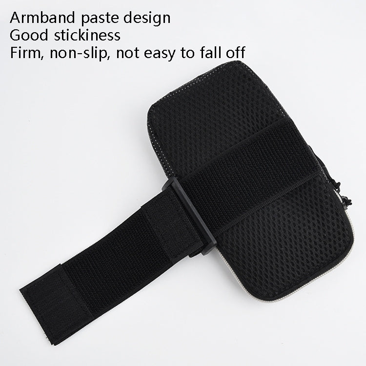 2 PCS Running Mobile Phone Arm Bag Sports Wrist Bag Universal For Mobile Phones Within 6 Inche, Black, Black Doll, Gray, Gray Doll, Green, Green Doll, Pink