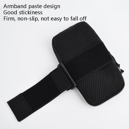 2 PCS Running Mobile Phone Arm Bag Sports Wrist Bag Universal For Mobile Phones Within 6 Inche, Black, Black Doll, Gray, Gray Doll, Green, Green Doll, Pink