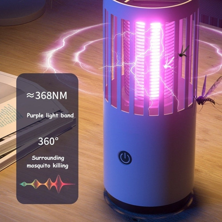 DAI HEART Electric Mosquito Killer Lamp Outdoor Household Photocatalyst Mosquito Killer,Style:, USB Direct Plug, Rechargeable