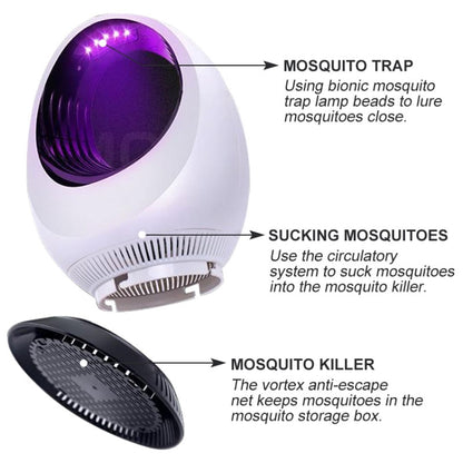 168 LED Photocatalyst Mosquito Killer Lamp Household Mosquito Catching Lamp