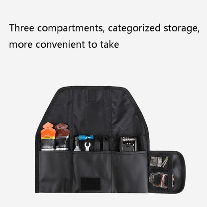 Sac de rangement pour outils de vélo Rhinowalk RK5100, sacoche de selle pour VTT, RK5100 (noir), RK5100 (gris)