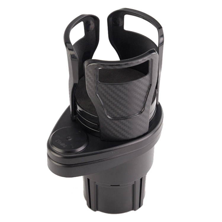 Multi-Function Car Cup Rack Modified Cup Mat Beverage Rack, SB-1099 Matt Black, SB-1099 Carbon Fiber Black