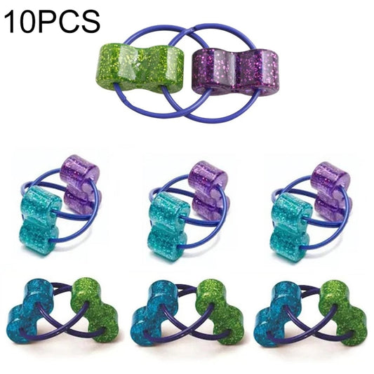 Lot de 10 grands jouets de décompression pour chaîne de vélo, chaîne de décompression pour vélo