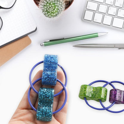 10 jouets anti-stress à grande chaîne de vélo, chaîne de décompression de vélo