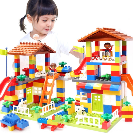 Blocs de construction éducatifs pour enfants, jouets d'éveil pour garçons et filles, blocs de jouets éducatifs