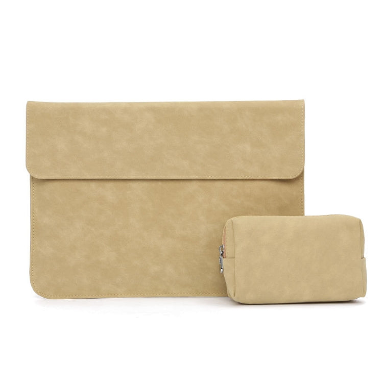 Horizontal Matte PU Laptop Bag, For Macbook 11 Inch A1465/A1370, For Macbook  12 Inch A1534, For Macbook Air/ Pro 13.3 Inch A1466/A1369/A1502/A1425, For Macbook Air/ Pro 13 Inch  A2337/A1989/A2179/A2338/A1708, For Macbook Pro 15.4 Inch A1707/A1990�����...