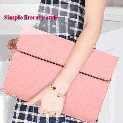Horizontal Matte PU Laptop Bag, For Macbook 11 Inch A1465/A1370, For Macbook  12 Inch A1534, For Macbook Air/ Pro 13.3 Inch A1466/A1369/A1502/A1425, For Macbook Air/ Pro 13 Inch  A2337/A1989/A2179/A2338/A1708, For Macbook Pro 15.4 Inch A1707/A1990�����...
