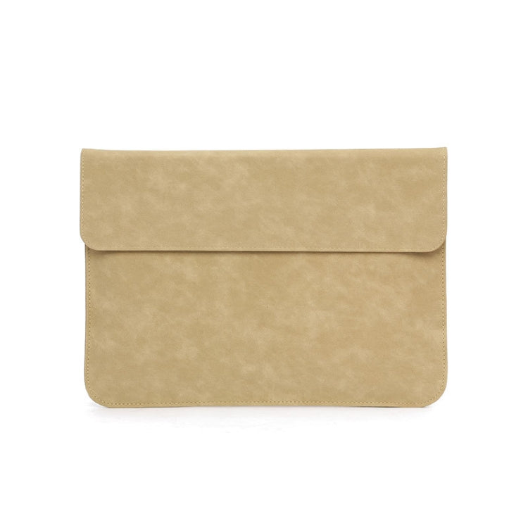 Horizontal Matte PU Laptop Bag, For Macbook 11 Inch A1465/A1370, For Macbook  12 Inch A1534, For Macbook Air/ Pro 13.3 Inch A1466/A1369/A1502/A1425, For Macbook Air/ Pro 13 Inch  A2337/A1989/A2179/A2338/A1708, For Macbook Pro 15.4 Inch A1707/A1990�����...