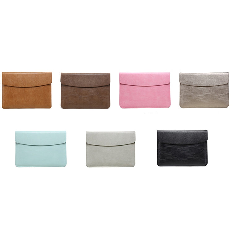Horizontal Litchi Texture Laptop Bag Liner Bag For MacBook, 11 Inch A1370 / 1465, 12 Inch A1534, 13.3 Inch A1502 / 1425/1466/1369, 15.4 Inch A1398, 13 Inch A1708 / 1706/1989 / A2337 / A2338, 15 Inch A1707 / 1990, Pro 16 Inch A2141