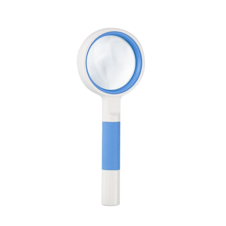 Hand-Held Reading Magnifier Glass Lens Anti-Skid Handle Old Man Reading Repair Identification Magnifying Glass, 37mm 16 Times (Black White), 37mm 16 Times (Blue White), 50mm 7 Times (Black White), 50mm 7 Times (Blue White), 65mm 6 Times (Black White)  ...