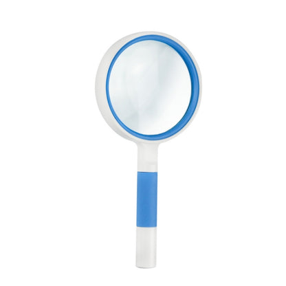 Hand-Held Reading Magnifier Glass Lens Anti-Skid Handle Old Man Reading Repair Identification Magnifying Glass, 37mm 16 Times (Black White), 37mm 16 Times (Blue White), 50mm 7 Times (Black White), 50mm 7 Times (Blue White), 65mm 6 Times (Black White)  ...