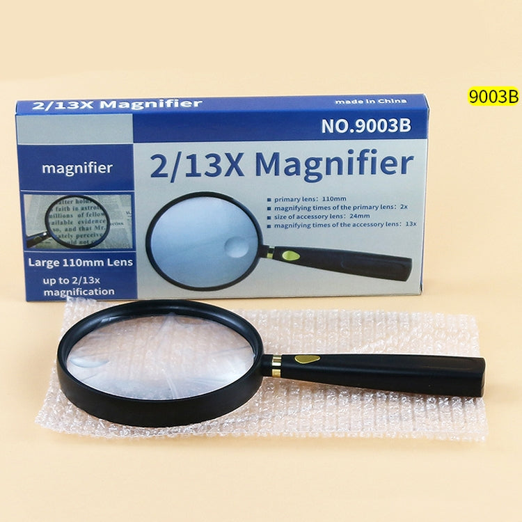 Children Science Education Elderly Reading Hand-Held Magnifying Glass, Specification: 110mm, 2pcs(110mm), 2pcs(90mm), 2pcs(75mm)