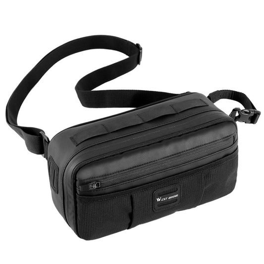 WEST BIKING Sacoche de vélo avant 3L / Sacoche de selle arrière, sacoche bandoulière pour le cyclisme, 3L