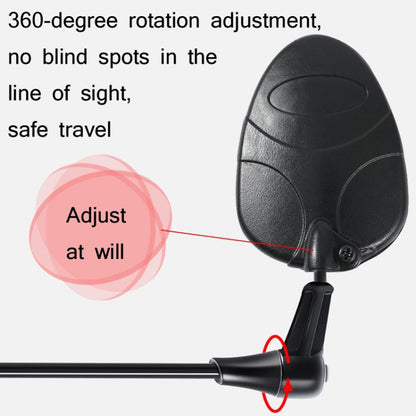 WEST BIKING Mountain Road Bike Helmet Mini Reflective Convex Rearview Mirror, Convex Rearview Mirror