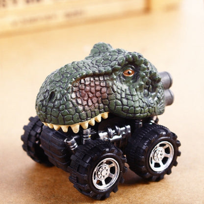3 pièces Modèle de voiture jouet dinosaure pour enfants, mini voiture jouet à friction