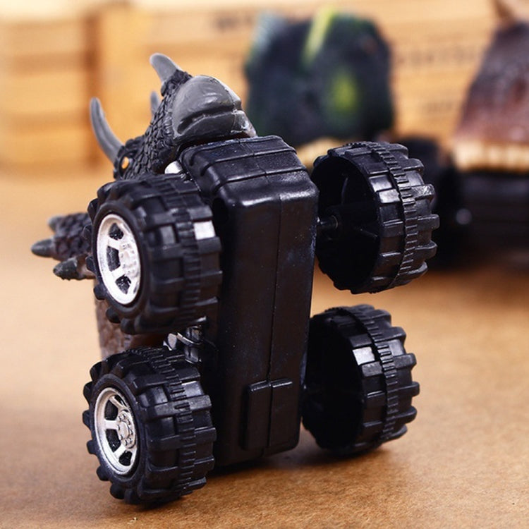 3 pièces Modèle de voiture jouet dinosaure pour enfants, mini voiture jouet à friction