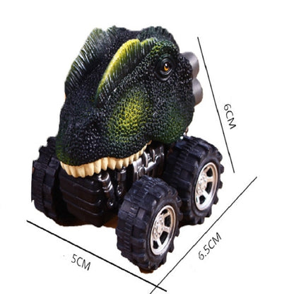 3 pièces Modèle de voiture jouet dinosaure pour enfants, mini voiture jouet à friction