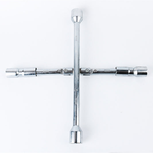 350mm Folding Cross Sleeve Car Tire Wrench, 350mm Folding Cross Wrench