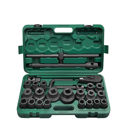 Jeu de clés à douille hexagonales robustes pour réparation automobile, 26 pièces, clé 26 en 1
