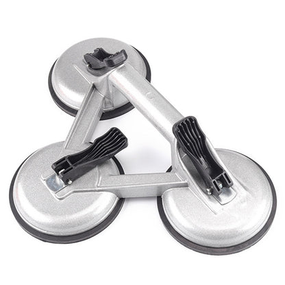 Ventouse de levage à trois griffes en aluminium pour verre, usage intensif