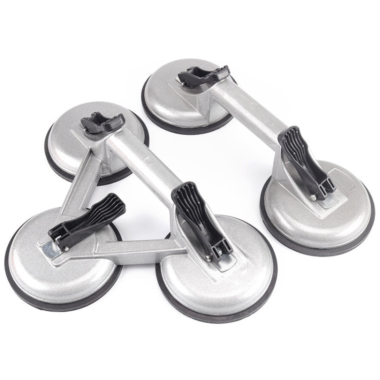 Ventouse de levage à trois griffes en aluminium pour verre, usage intensif