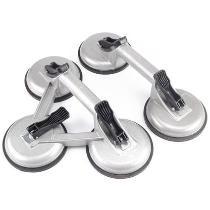 Ventouse de levage à trois griffes en aluminium pour verre, usage intensif