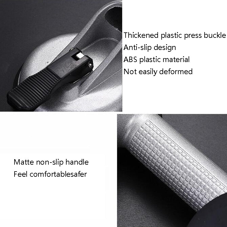 Ventouse de levage à trois griffes en aluminium pour verre, usage intensif
