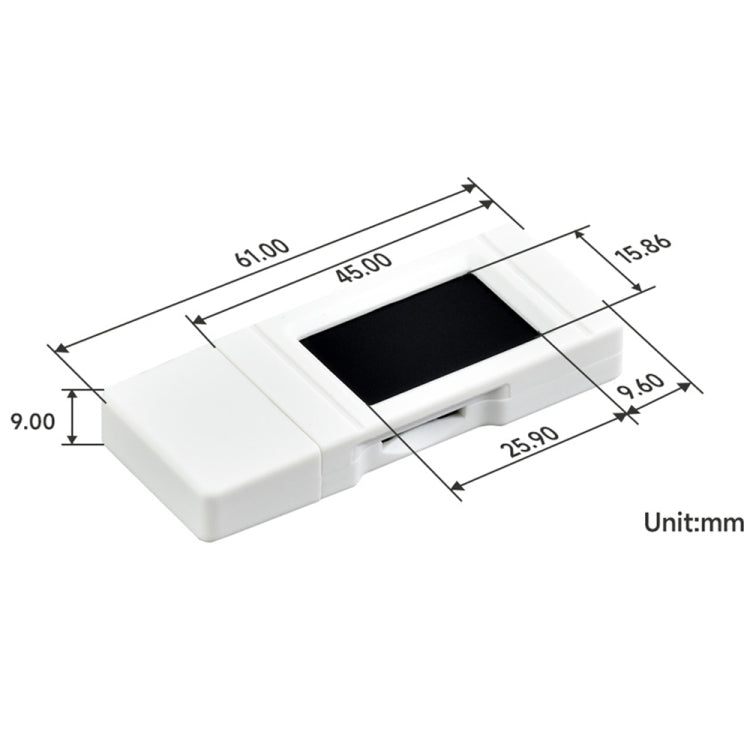 Carte de développement Waveshare 25394 RP2040-GEEK, basée sur le microcontrôleur RP2040, avec écran LCD couleur 1,14 pouce 65K