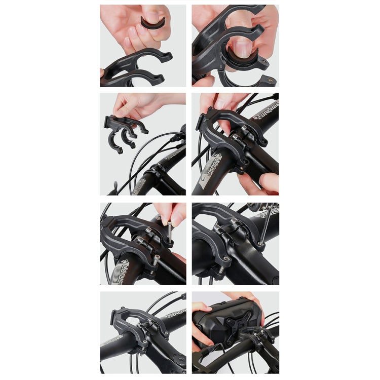 WILD MAN XT17 2L Bicycle EVA Hard Shell Front Bag Outdoor Cycling Handlebar Bag, XT17