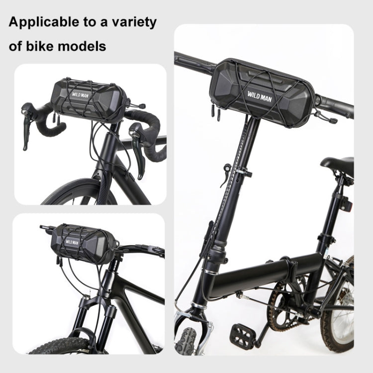 WILD MAN XT17 2L Bicycle EVA Hard Shell Front Bag Outdoor Cycling Handlebar Bag, XT17